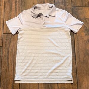 All in Motion Light Gray Polo Shirt Youth XL